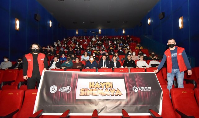 Başkan Kılca, öğrencilerle "Kesişme; İyi Ki Varsın Eren" filmini izledi
