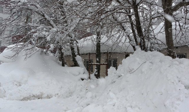 Bitlis'te kar esareti devam ediyor