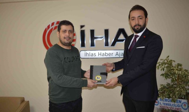 Bülbüloğlu'ndan İHA'ya ziyaret