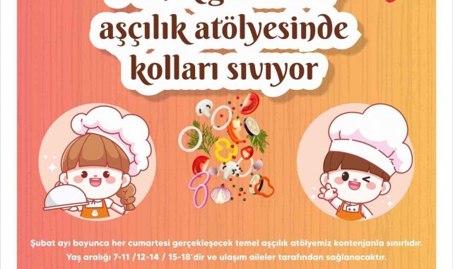 Büyükşehir Belediyesi, çocuklar için Tarsus'ta Aşçılık Atölyesi açıyor