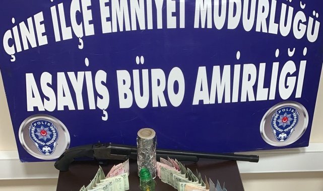 Çine'de uyuşturucu operasyonu