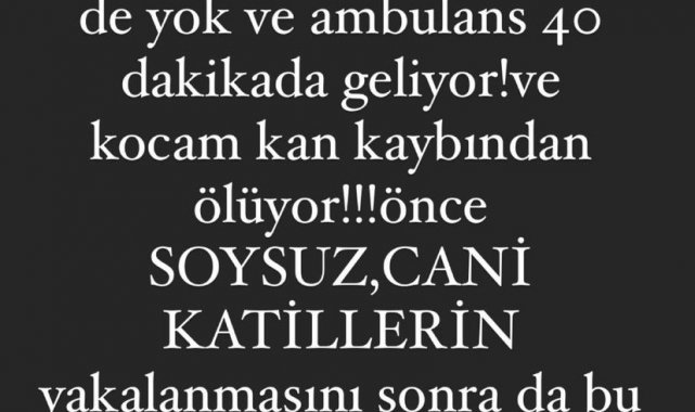 Ece Erken'in 'ambulans geç geldi' iddialarına İl Sağlık Müdürlüğünden açıklama
