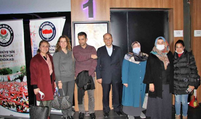 Eğitim-Bir-Sen üyeleri "Kesişme: İyi ki Varsın Eren" filmini izledi