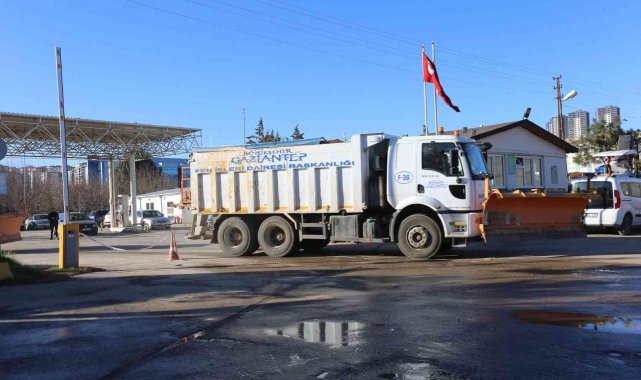 Gaziantep karla mücadele için hazır