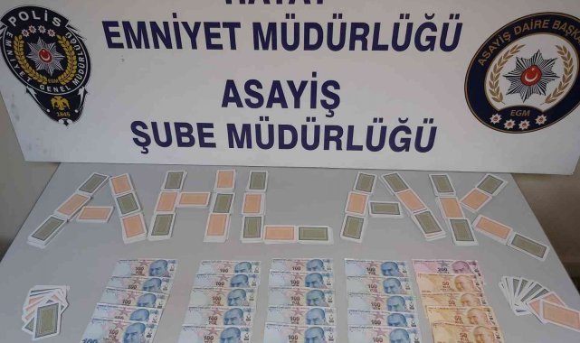 Hatay'da kıraathaneyi kumarhaneye çevirmişler