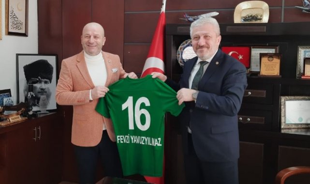 Hayrettin Gülgüler'den Fevzi Yavuzyılmaz'a ziyaret