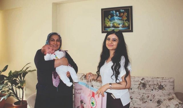 Hoşgeldin bebek uygulamasında Bin 94 bebeğe ulaşıldı