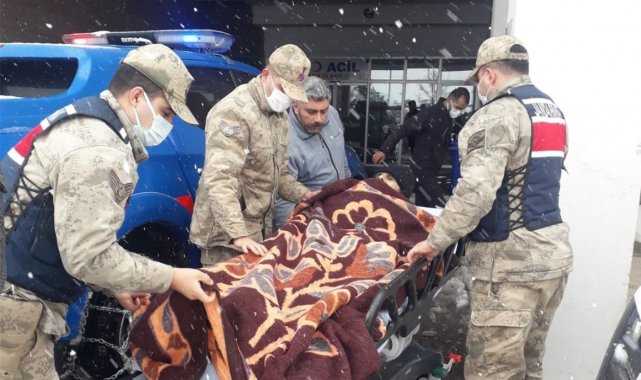 İslahiye'de mahsur kalan hastaların imdadına devlet yetişti
