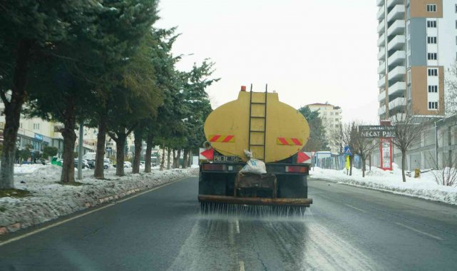 Kahramanmaraş'ta kar önlemleri