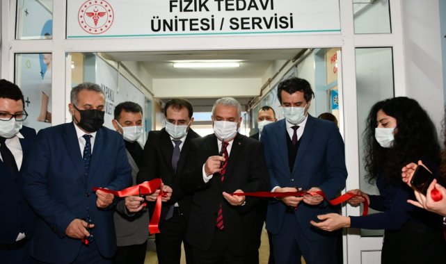 Kapaklı'da 15 yataklı fizik tedavi ünitesi açıldı