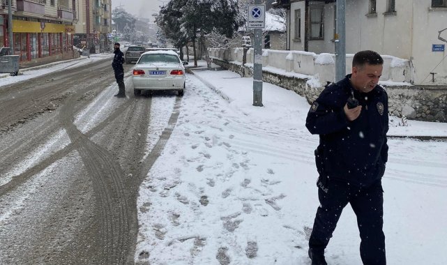 Kargı'da yoğun kar yağışı için tedbirler alındı