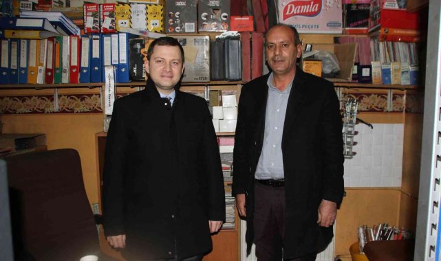 Kaymakam Demirer'den esnaf ziyareti