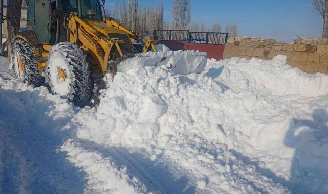 Kayseri'de 223 mahalle yolu ulaşıma kapalı