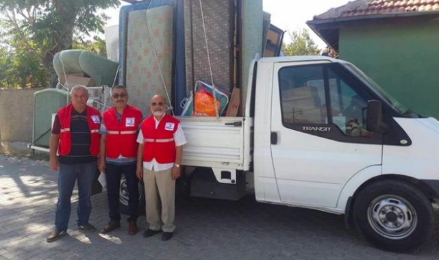 Kızılay'dan bin 173 aileye yardım