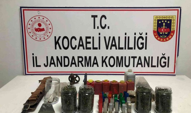 Kocaeli'de uyuşturucu operasyonu: 522 gram esrar ele geçirildi