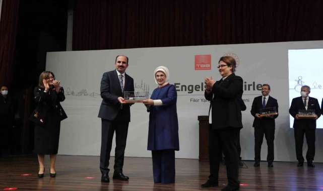 Konya Büyükşehir'in projesine Emine Erdoğan'dan ödül