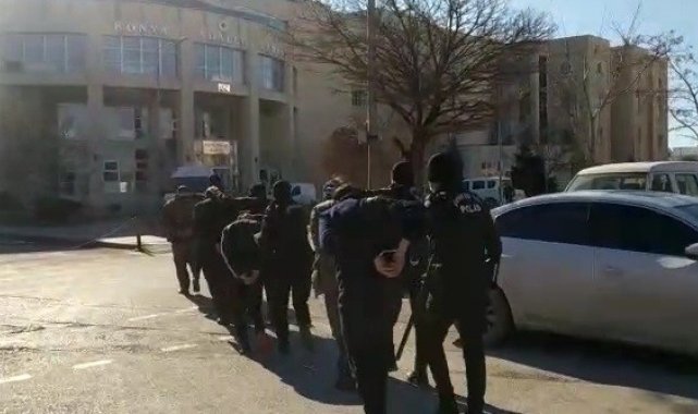 Konya'da uyuşturucu operasyonu: 8 tutuklama