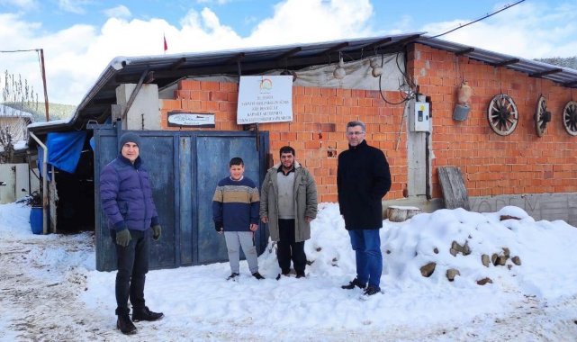 Kütahya'da Kırsal Kalkınma projelerinin kontrolleri devam ediyor