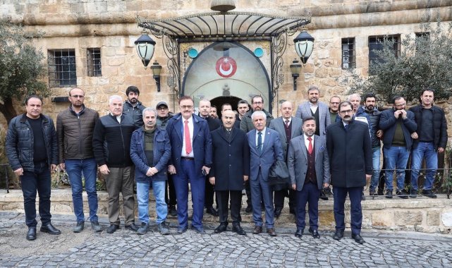 Mardin Valisi Demirtaş, çalışan gazetecilerle bir araya geldi