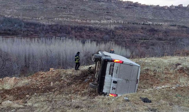Mardin'de trafik kazası: 1 yaralı