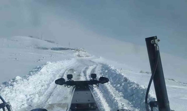 Mersin Büyükşehir'den Mut'ta karla mücadele çalışması