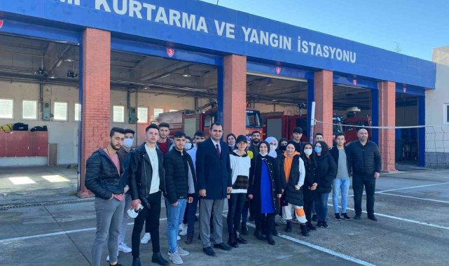 NEVÜ öğrencilerinden DHMİ Kapadokya Hava Limanına Teknik Gezi