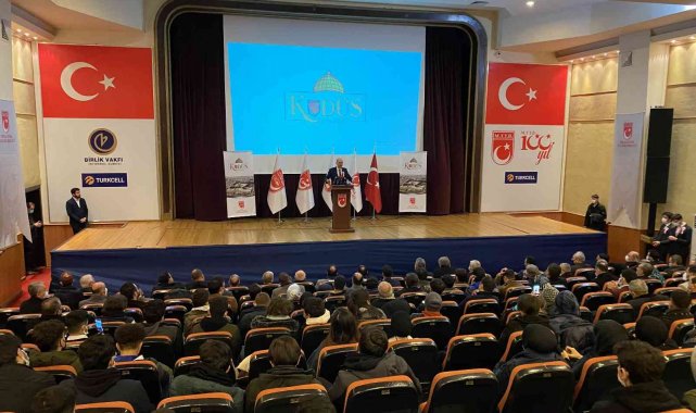 Numan Kurtulmuş "2022 Kudüs Yılı" açılış programında konuştu