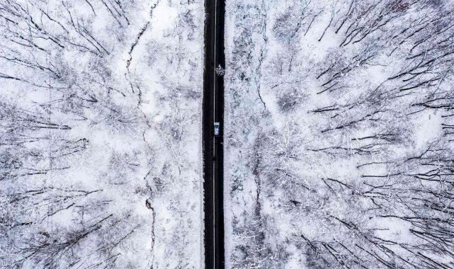 Ordu'da kar 2 metreyi aştı