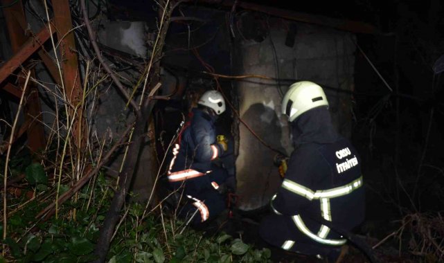 Ordu'da televizyon vericilerinin bulunduğu alanda yangın