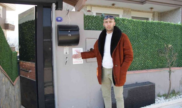 "İş adamıyım" dedi, kiraladığı villadaki eşyaları da alıp kaçtı