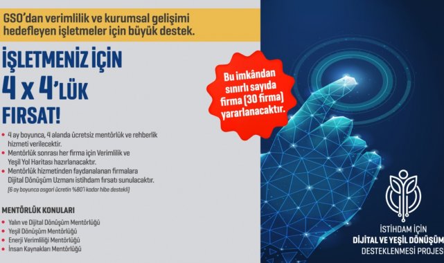 "İstihdam İçin Dijital Ve Yeşil Dönüşümün Desteklenmesi" projesi başladı