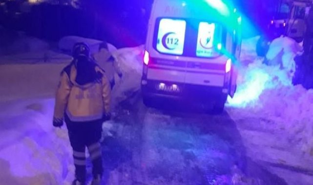"Kardan kapanan yolları açılsın" diye 112'ye "Hastam var" ihbarında bulunuyorlar