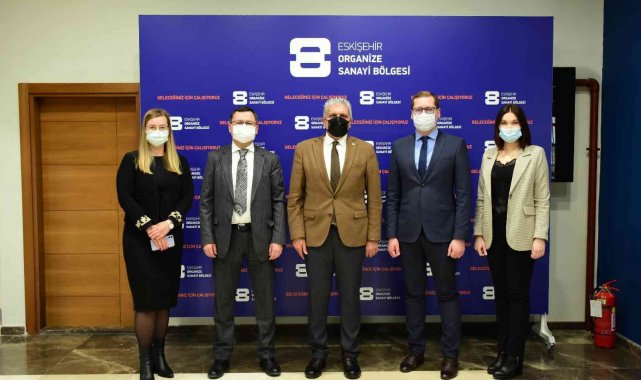 Rus heyetinden Eskişehir OSB'ye iş birliği ziyareti