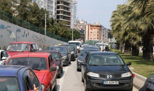 Samsun'daki taşıt sayısı 400 bine dayandı