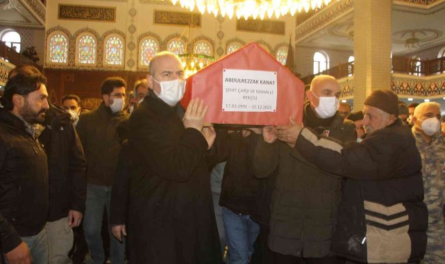Şehit bekçi, Batman'da son yolculuğuna uğurlandı