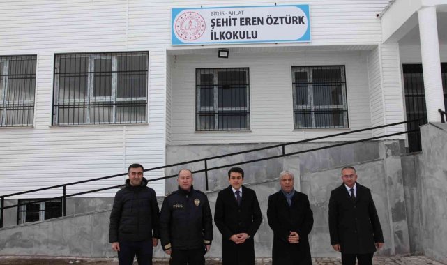 Şehit Eren Öztürk'ün ismi okulda yaşatılacak
