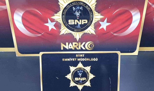 Siirt'te 2 şüpheli üzerinde uyuşturucu madde ele geçirildi