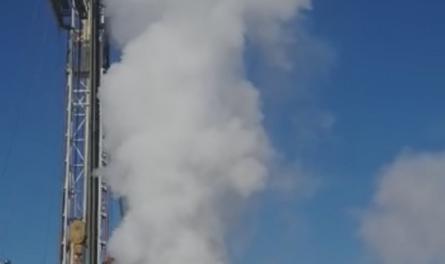 Simav OSB'de açılan dördüncü Jeotermal kuyudan müjdeli haber