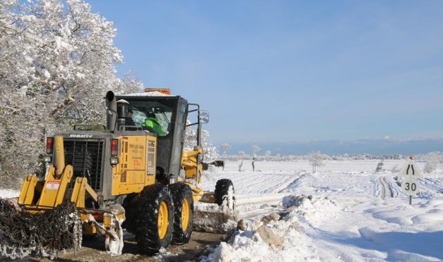 Sinop'ta 23 köy yolu ulaşıma kapandı
