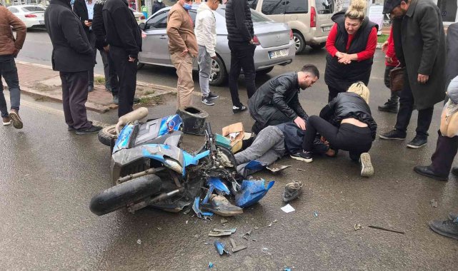 Tekirdağ'da kaza: 1 yaralı
