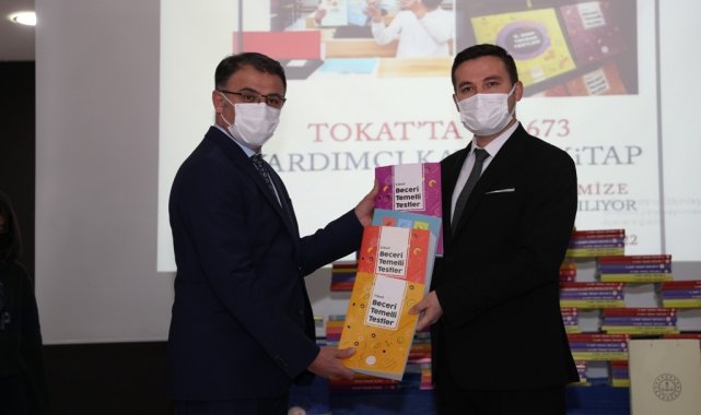 Tokat'ta 128 bin 673 kaynak kitap dağıtıldı