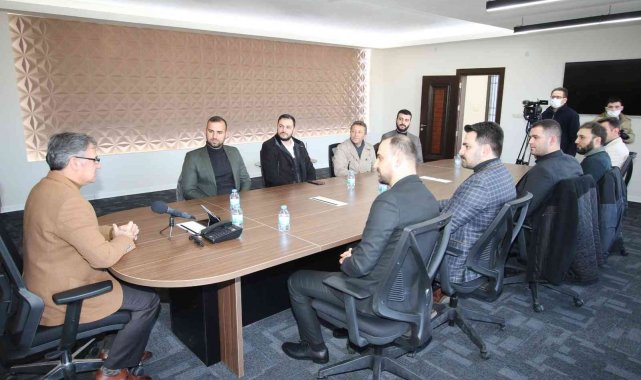 TÜMSİAD'ın yeni yönetiminden Başkan Özdoğan'a ziyaret