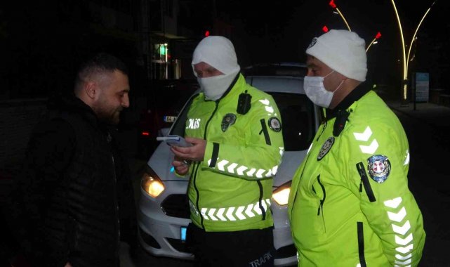 Uşak'ta bin 590 araç sürücüsüne para cezası kesildi