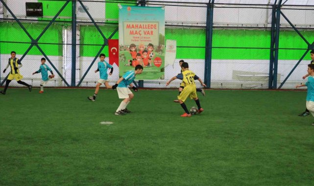'Mahallede Maç Var' Ağrı'da başladı