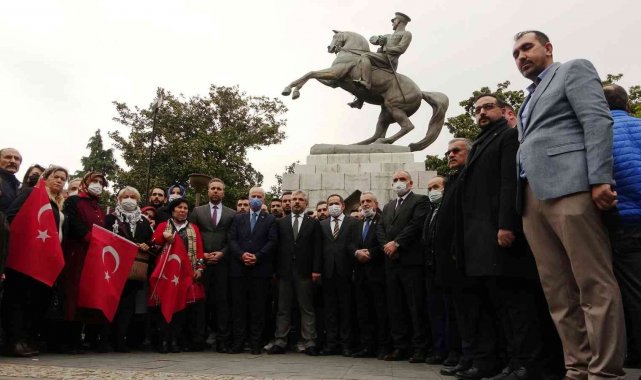'Onur Anıtı'na yapılan saldırıya iktidar ve muhalefetten tepki