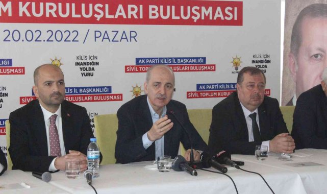 AK Parti Genel Başkanvekili Kurtulmuş: "Kilis'e de bir unvan verilecekse adının ensar olması gerektiğini düşünüyorum"