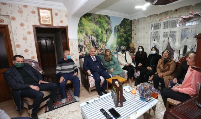 Başkan Aygün, Çınarlı'da temaslarını sürdürdü