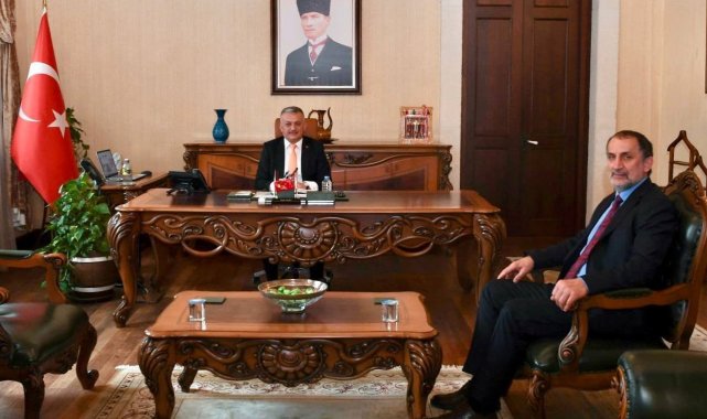 Başkan Şahin, Vali Yazıcı'yı ziyaret etti