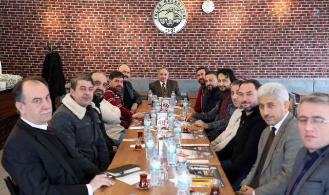 Başkan Yalçın'dan esnaf buluşmaları