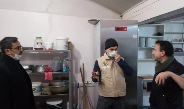 Bolvadin'de gıda üretimi yapan ve satan işletmelere yönelik denetim